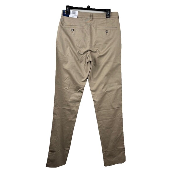 Dennis School Uniform Khaki Mens Pants Style 078500 M30U NWT 30xUnhemmed - Picture 3 of 5